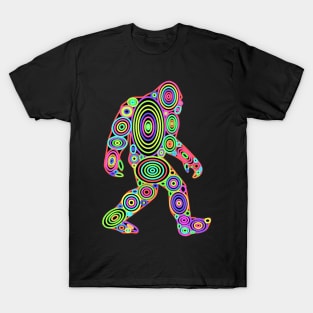 Colorful Bigfoot T-Shirt